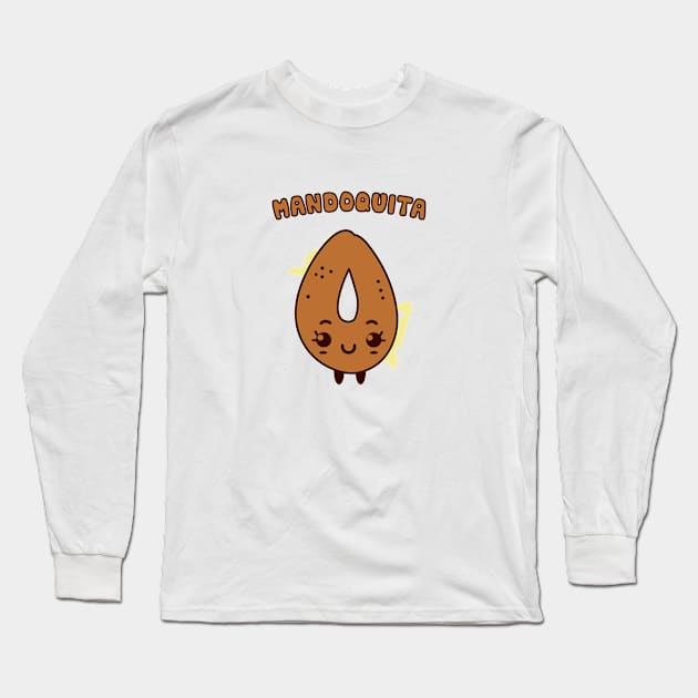 Mandoquita - Comfort Food Zuliana Kawaii Long Sleeve T-Shirt by somosdelsur